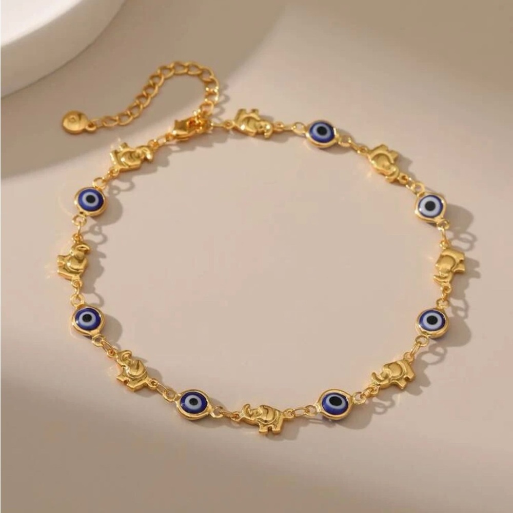 Evil Eye Anklet - Picture 1 of 3